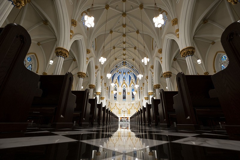 The Basilica of Saint Mary of the Immaculate Conception in Norfolk, Virginia, is a historically Black church that received a grant for preservation from the National Trust's African American Cultural Heritage Action Fund. (Billy Schuerman/The Virginian-Pilot/TNS)