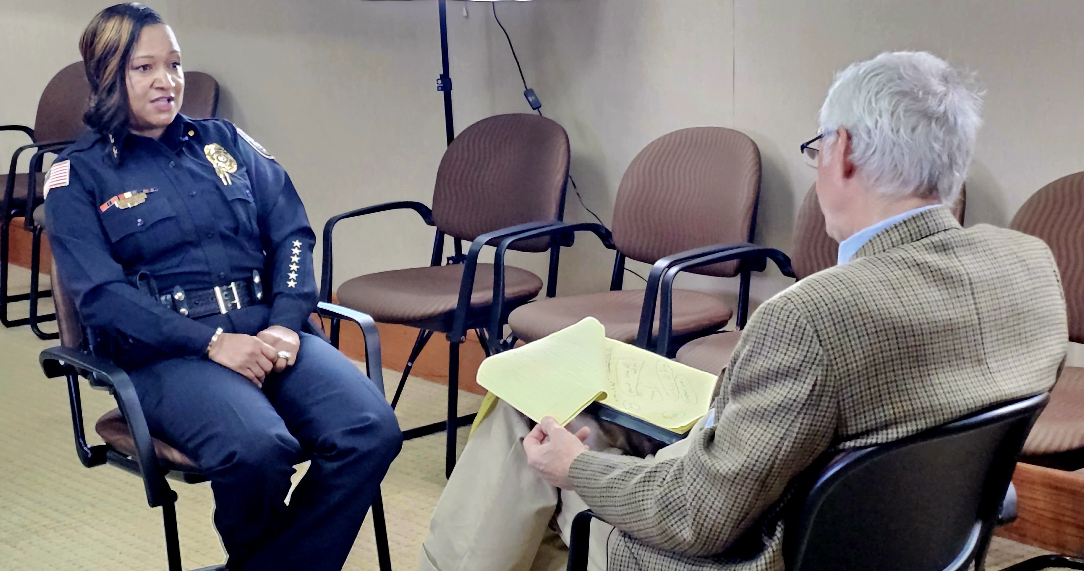 Pine Bluff chief of police talks department transitions