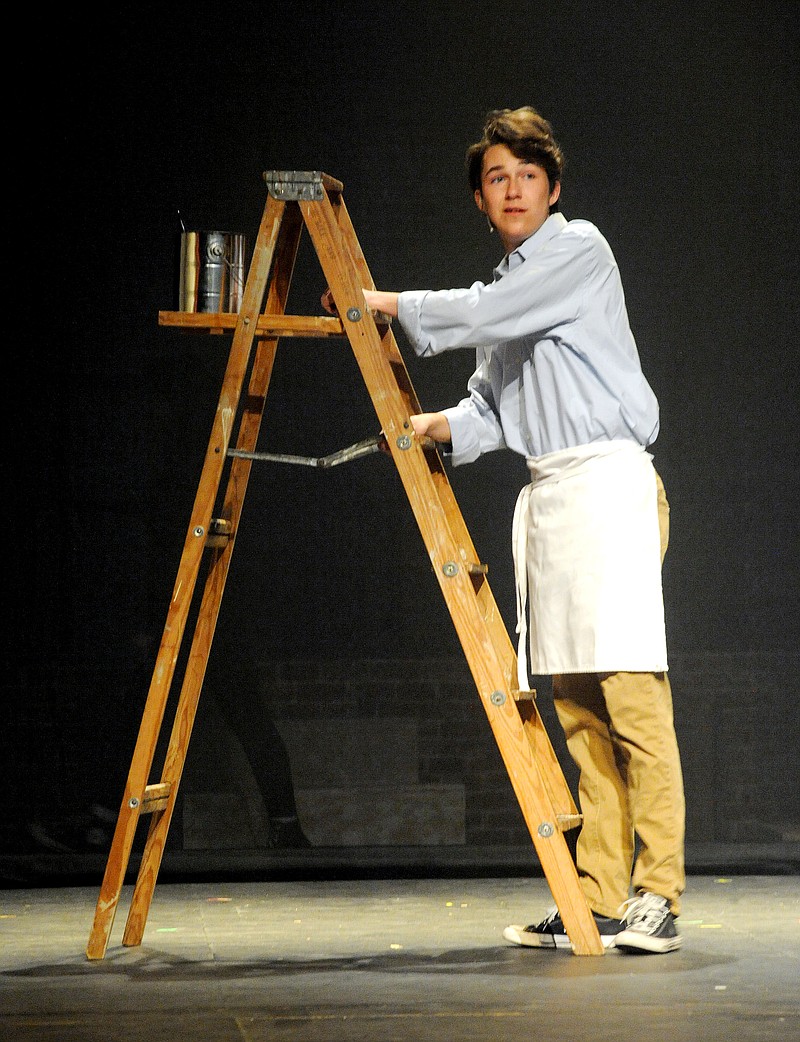 Helias High School rehearses its production of West Side Story. (Shaun Zimmerman / News Tribune photo)