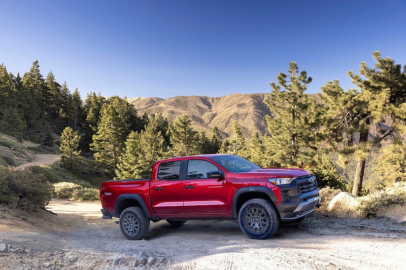 Side view of Colorado Trail Boss. (Photo courtesy of Chevrolet)