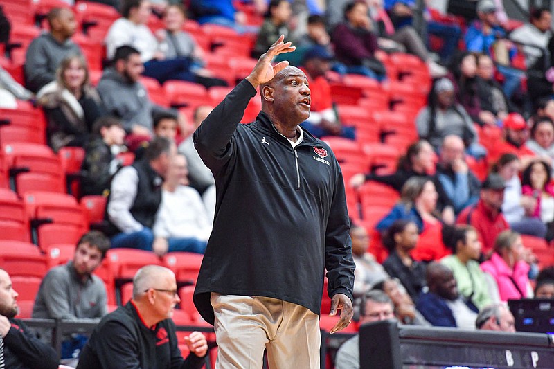 Fort Smith Northside head coach Eric Burnett said he is still feeling the sting from the Grizzlies' first-round loss in the Class 6A state basketball tournament last week in Rogers. 
(NWA Democrat-Gazette/Hank Layton)