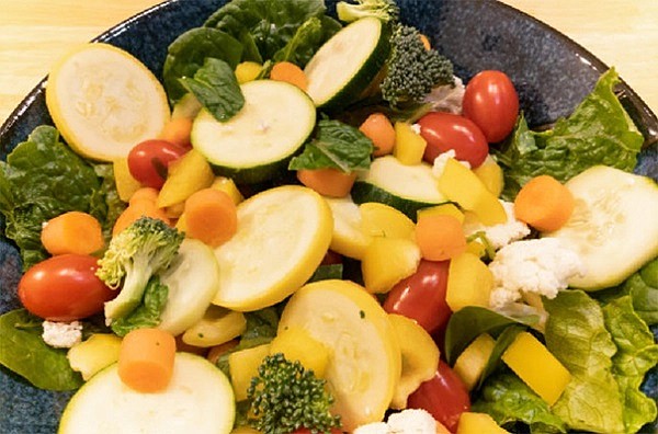 The 5 A Day Salad recipe uses few ingredients and is nutritious, an expert says. (Special to The Commercial)