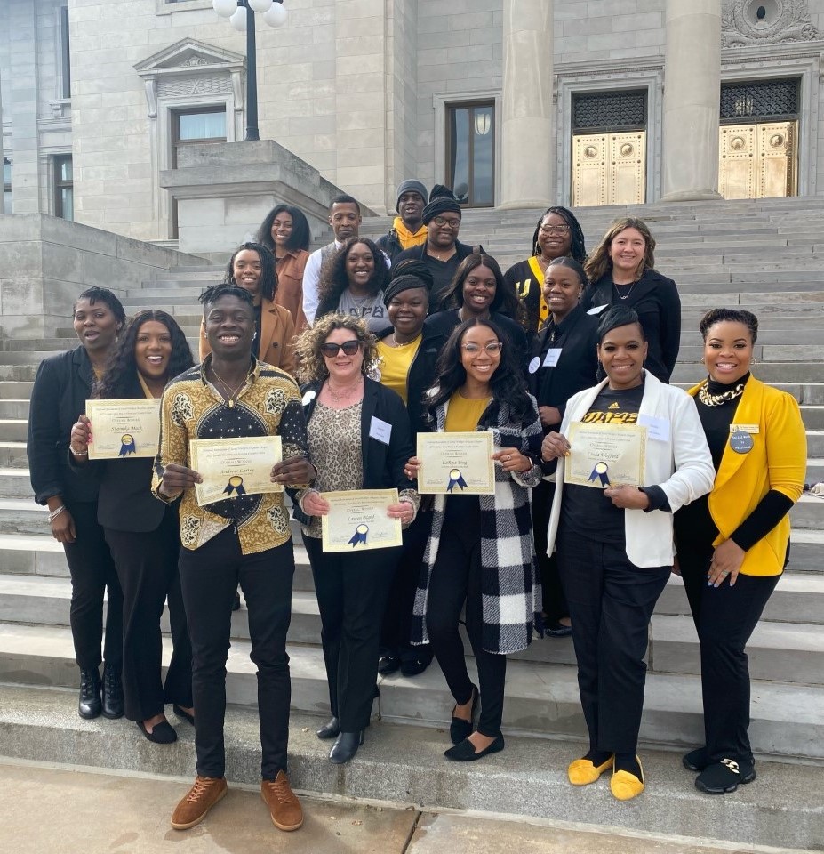 UAPB seniors in social work take 1st place for their research poster