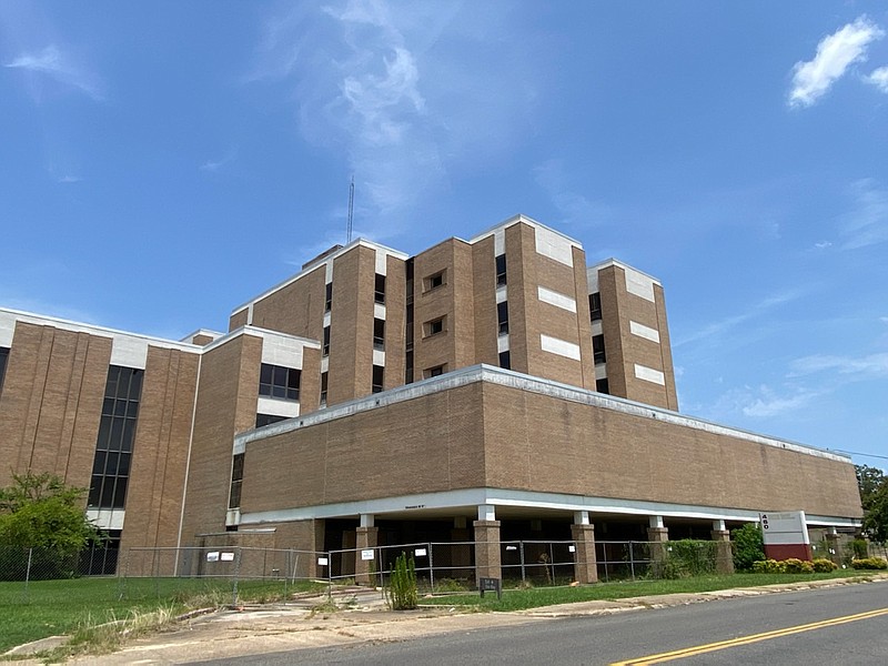 Warner Brown hospital is pictured in this News-Times file photo. The county purchased the building in 2022 with plans to use it as the location of a new, central 911 dispatch facility for all of Union County's emergency services.