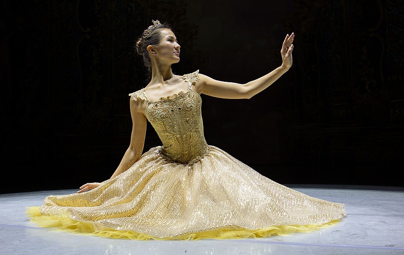 In this undated photo, Ekaterina Malkovich performs the lead role in the World Ballet Series production of "Cinderella." WBS will stage the ballet Friday, March 31, 2023, at the Sullivan Performing Arts Center in Texarkana, Texas. (Photo courtesy World Ballet Series)