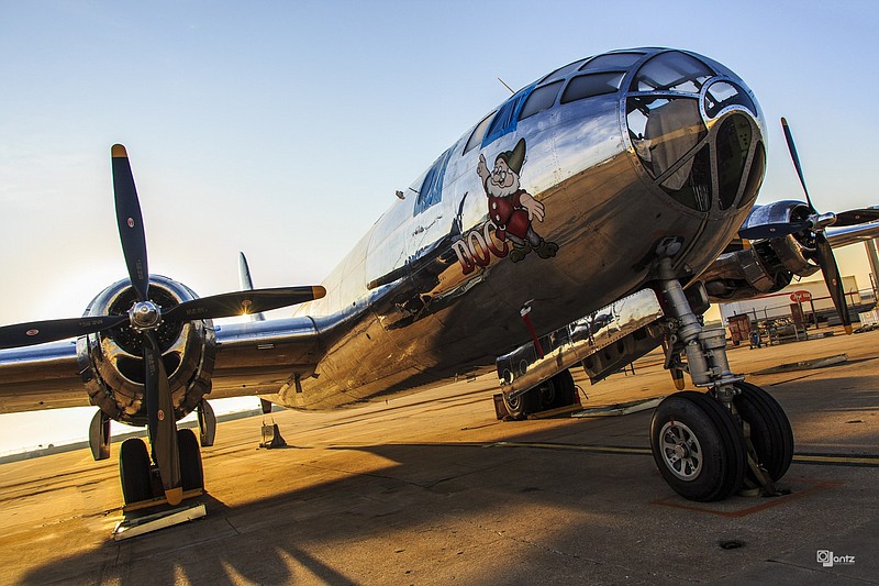 A B-29 Superfortress named Doc will visit the Texarkana Regional Airport in May and be on display for several days. The bomber initially was scheduled to be in town in March. (Submitted photo)