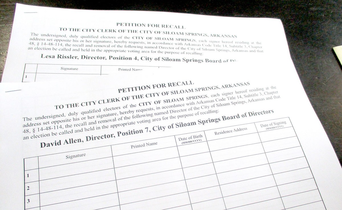 Group seeks to recall city directors Allen, Rissler | The Herald Leader