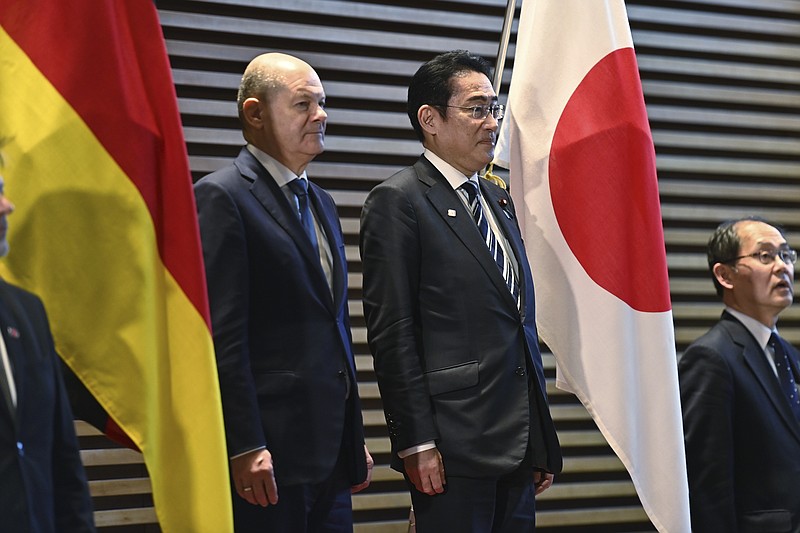 Japan, German leaders agree to strengthen ties, supply chain