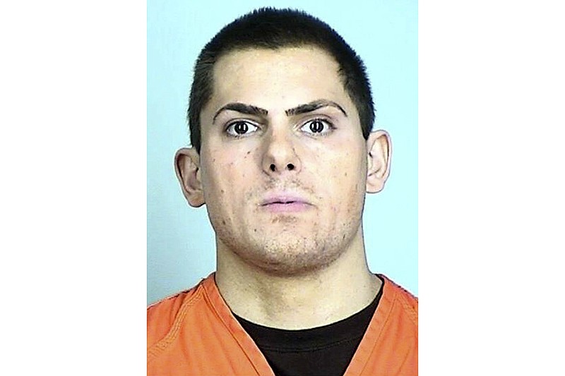 FILE - This booking photo released by Sherburne County Jail shows Anton Lazzaro. The formerly well-connected Republican donor goes on trial in Minnesota on Tuesday, March 21, 2023, on federal charges of sex trafficking minors. (Sherburne County Jail/Star Tribune via AP, File)