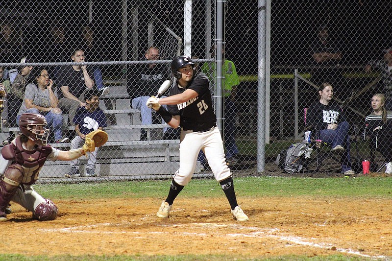 Photo By: Michael Hanich
Bearden third baseman Lino Watkins up to bat in the game against Foreman.