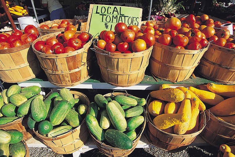Locally grown produce is usually available at farmers markets for less than shopping at the local grocery store, and supports local producers. - Submitted photo