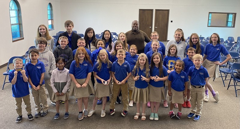 Pictured:  
front row:  Vance Triplet, Ollie Hudgens, Stella Caskey, Kinley Speake, Beau Beckham, Addie McAdams,  McKenna Carter, Avery Black, Rhett Bradshaw
2nd row:  Lane Bradshaw, Kollier Keith, Griffin Drake, Kayleigh Gilmer, Marlee Hunter, Aubree Tuberville, Brooklyn Wisely, Collins Smith,  Easton Rogers
3rd row:  Kelsey McKamie, Bobby Gunnels, Sandra Nguyen, Violet Yu, Ava Hunter, Sheriff Leroy Martin,  Trenton Westmoreland, Maci Caskey, Kamdyn Keith, Aria Wisely
(Photo Contributed)