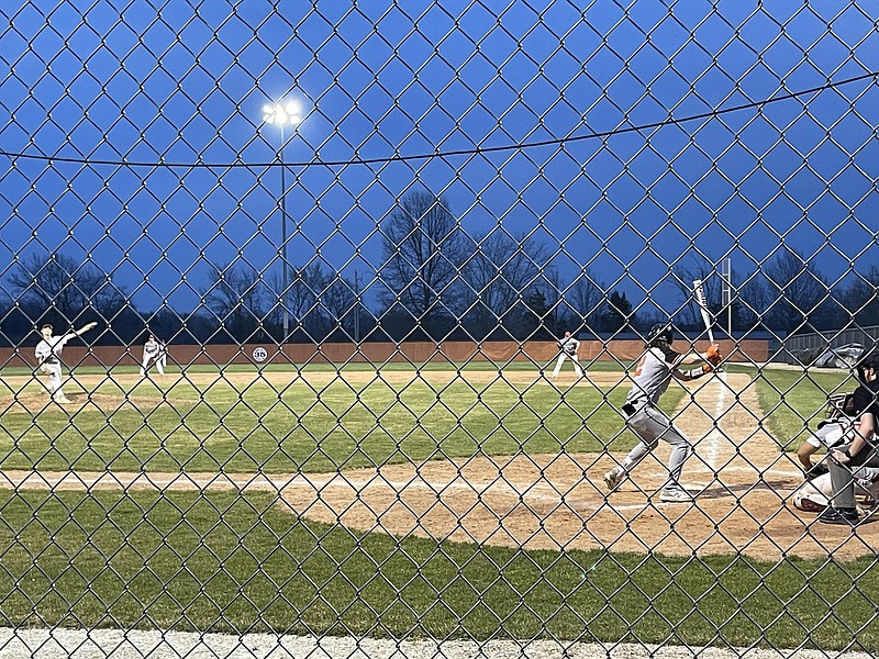 In the wild, windy battle of the Wildcats, New Bloomfield baseball