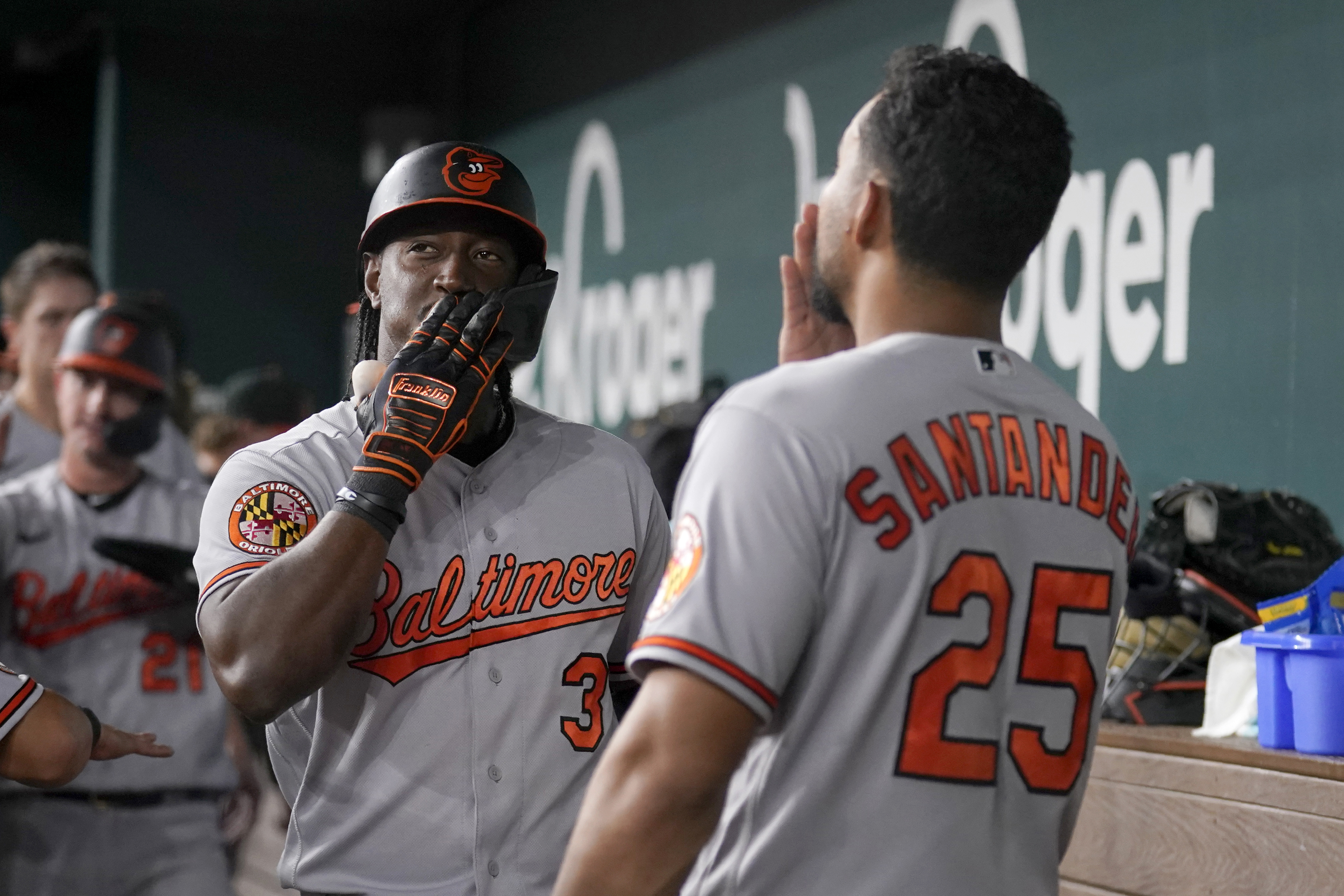 Photo: Baltimore Orioles Jorge Mateo Hits Solo Home Run