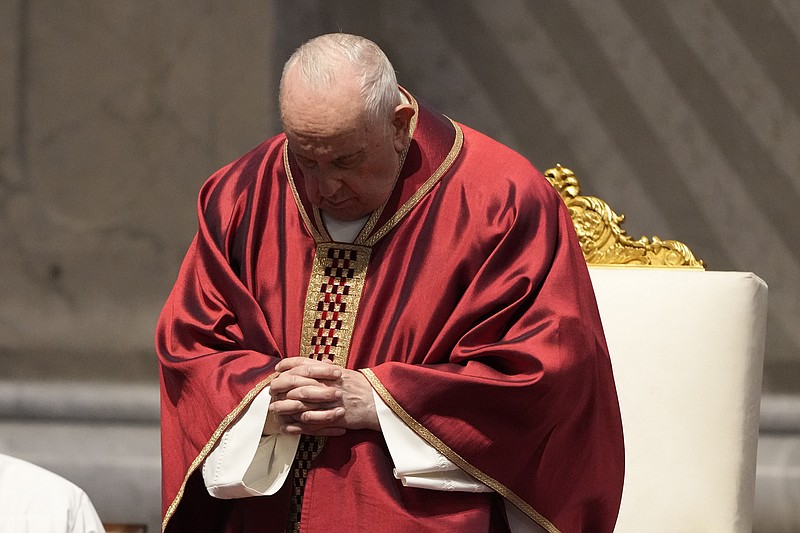 Pope Francis to miss Way of the Cross event in cold Rome El Dorado News