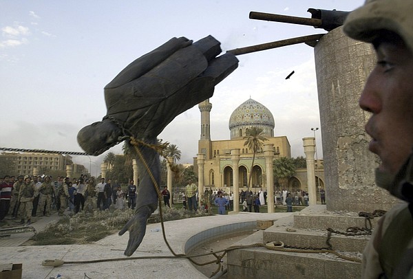 Once everywhere, Saddam's image scrubbed from Baghdad - Vimarsana News