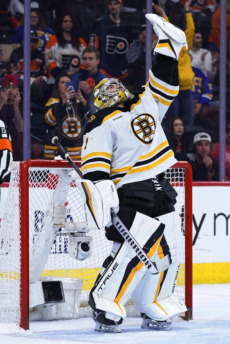 Boston Bruins' A.J. Greer during the second period of an NHL