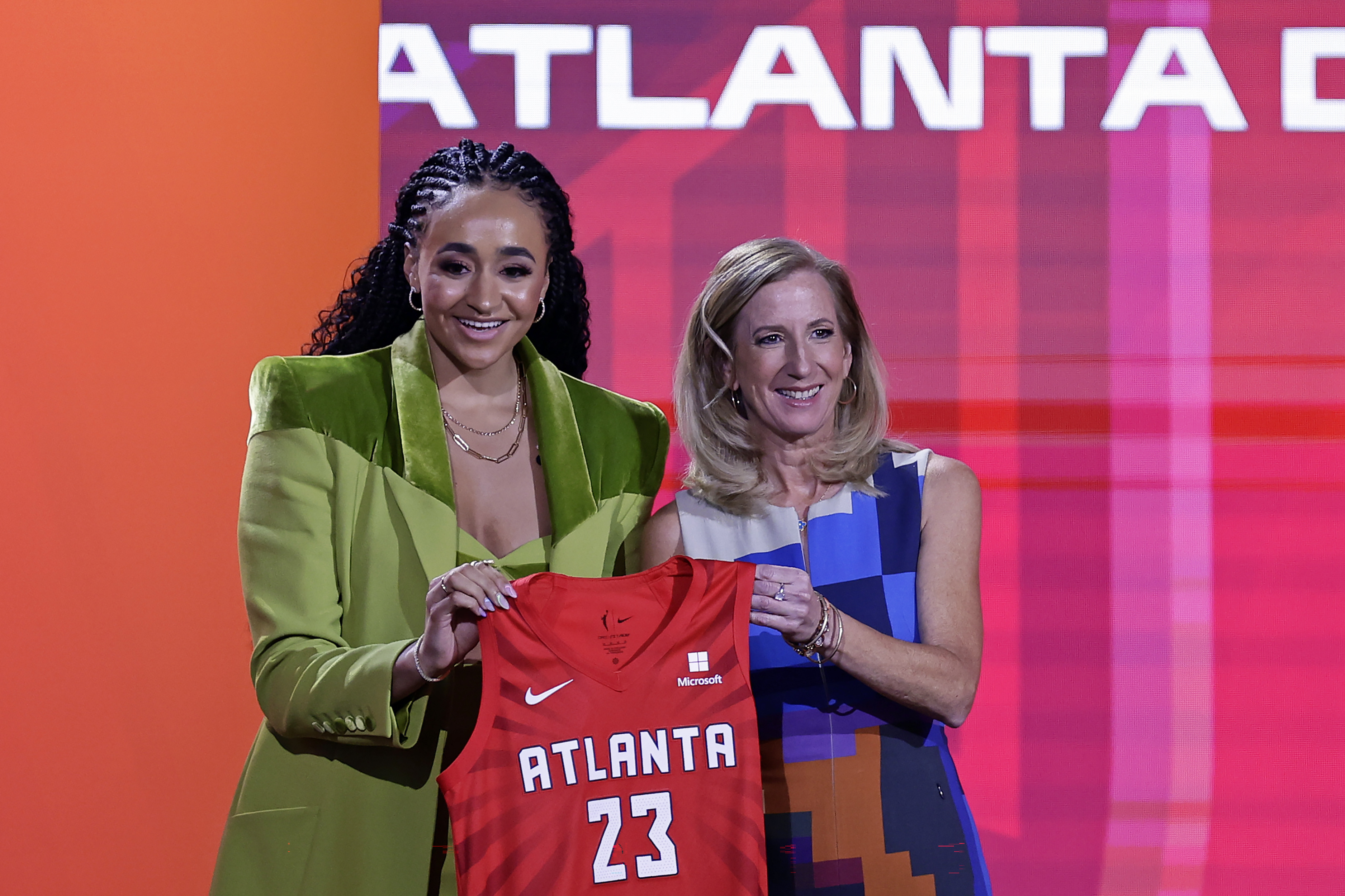 Maddy Siegrist at the 2023 WNBA Draft, The Best WNBA Draft Outfits to  Grace the Orange Carpet