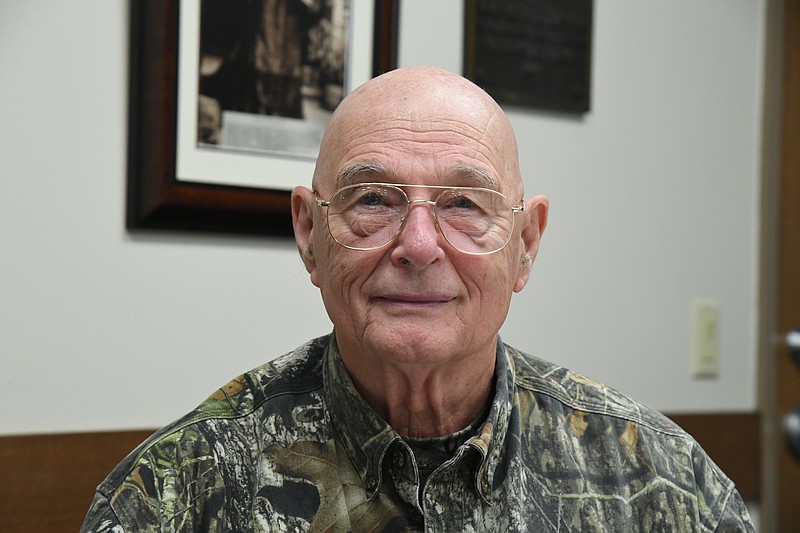 Howard Kilby, president of the Arkansas Haiku Society, started the Hot Springs Haiku Club last year, holding meetings at the Garland County Library on the first Friday of every month from 2-4 p.m. - Photo by Lance Brownfield of The Sentinel-Record.