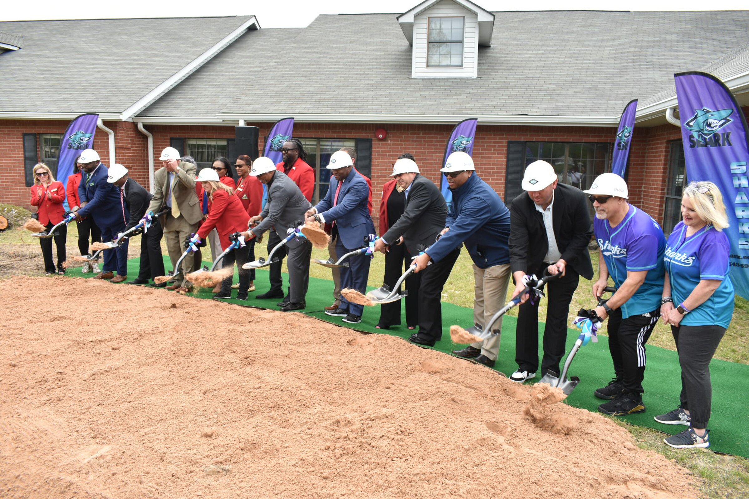 SEARK athletic village in progress