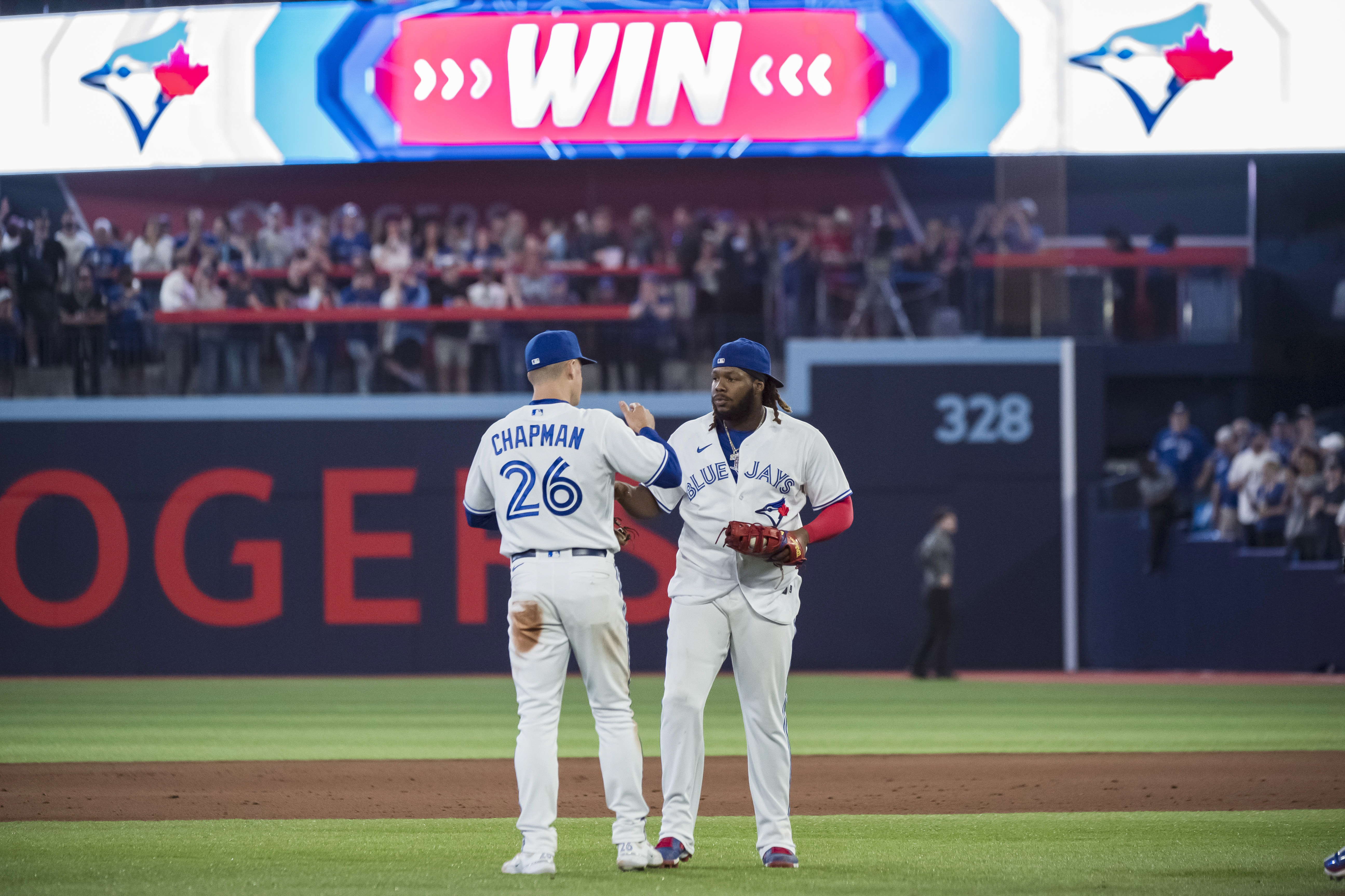 Hazel Mae on X: Congratulations to Vladimir Guerrero Jr. and his