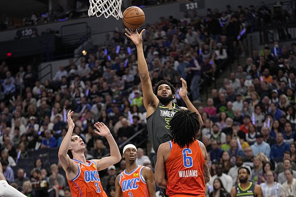 NBA: Wolves 120, Thunder 95: Towns, Gobert Lead Minnesota Back to the  Playoffs - Canis Hoopus