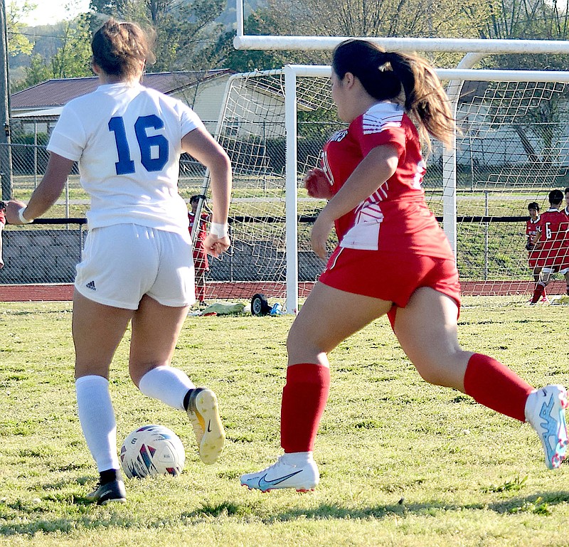 Bulldogs battle it out on the soccer field Westside Eagle Observer