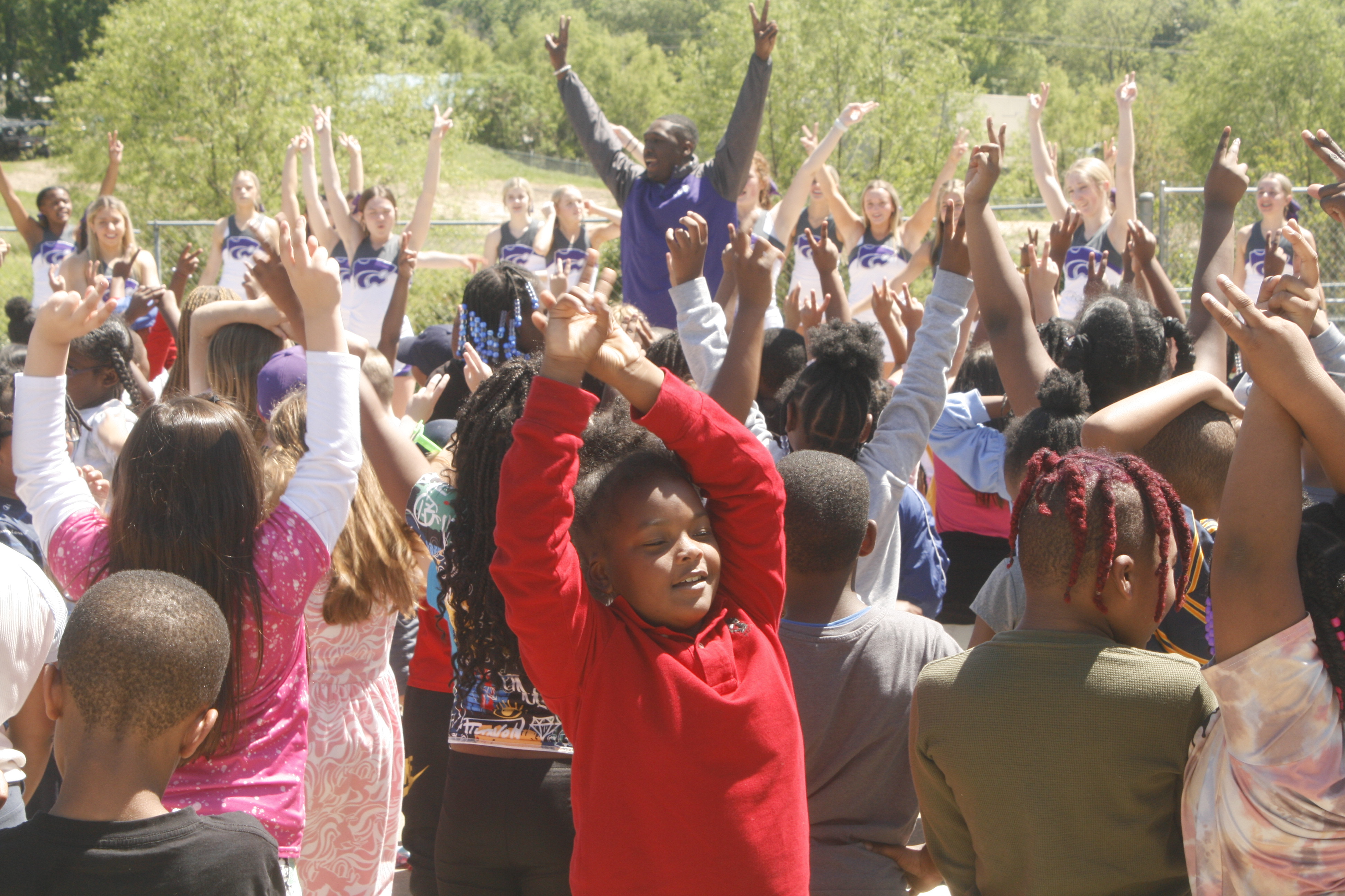 Pep rally preps Yocum students for tests | El Dorado News