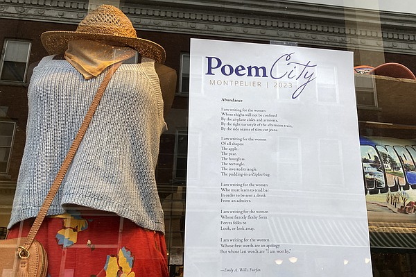 Vermont capital springs to life through poetry each April - Vimarsana News