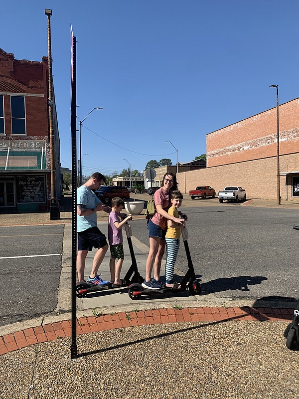 Texarkana's Bird Scooters take flight as an alternative and fun means