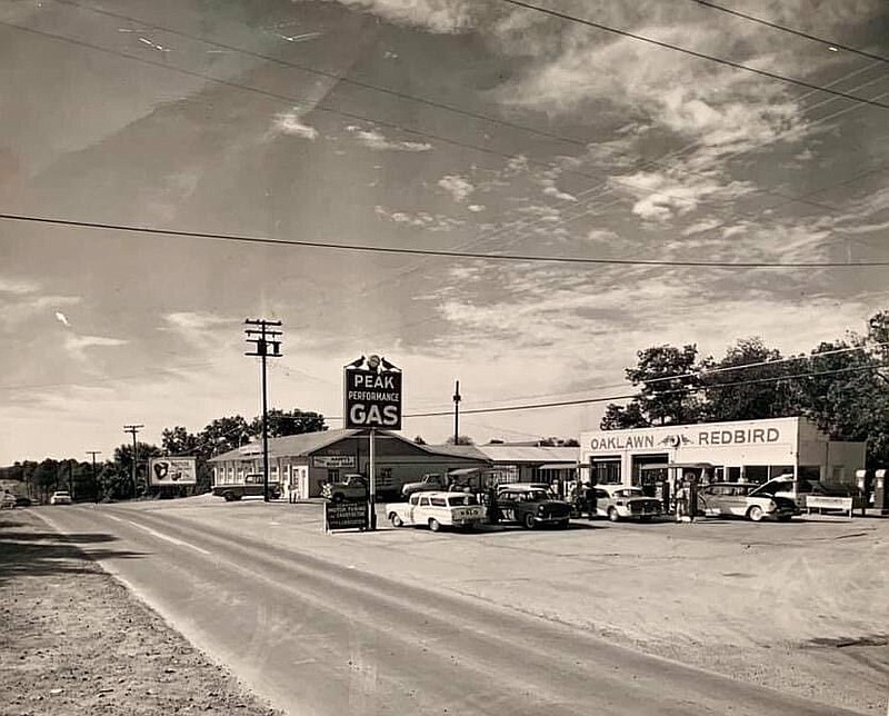 Red Bird Oaklawn Station is seen circa 1956-57. - Submitted photo