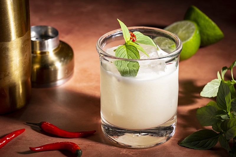 A well-made spicy margarita celebrates how complex and varied agave spirits, especially tequila and mezcal, can be. (For The Washington Post/Scott Suchman)