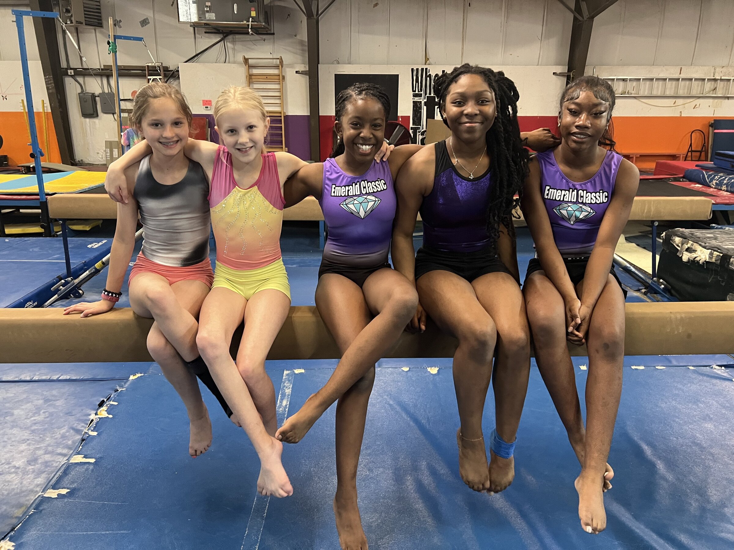 Congratulations Flip-Flop Gymnasts