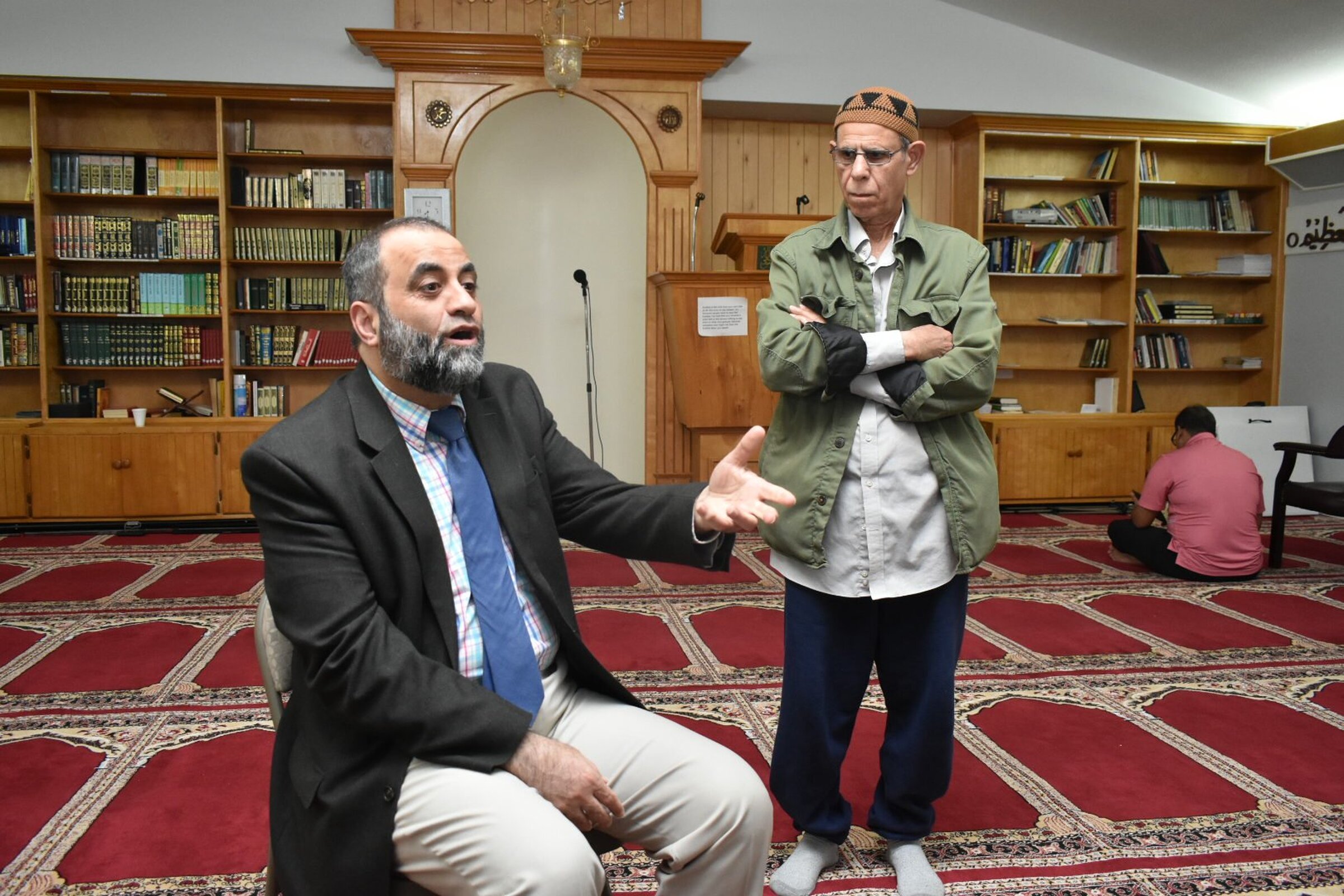 Muslims mark the end of Ramadan
