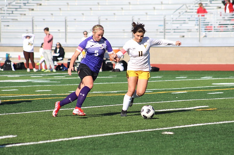 Fulton girls soccer loses to Camdenton in Battle Shootout