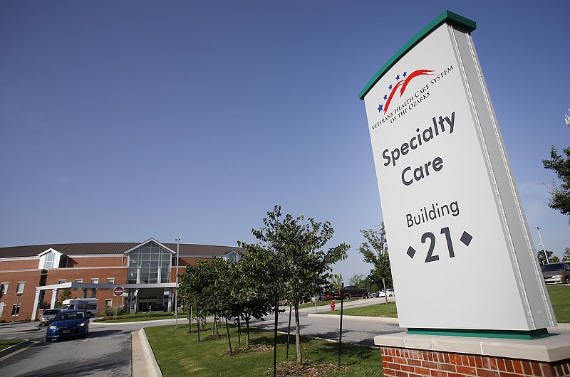 The Specialty Care building on the campus of the Veterans Health Care System of the Ozarks in Fayetteville Friday, July 10, 2015. (NWA Democrat-Gazette/DAVID GOTTSCHALK )