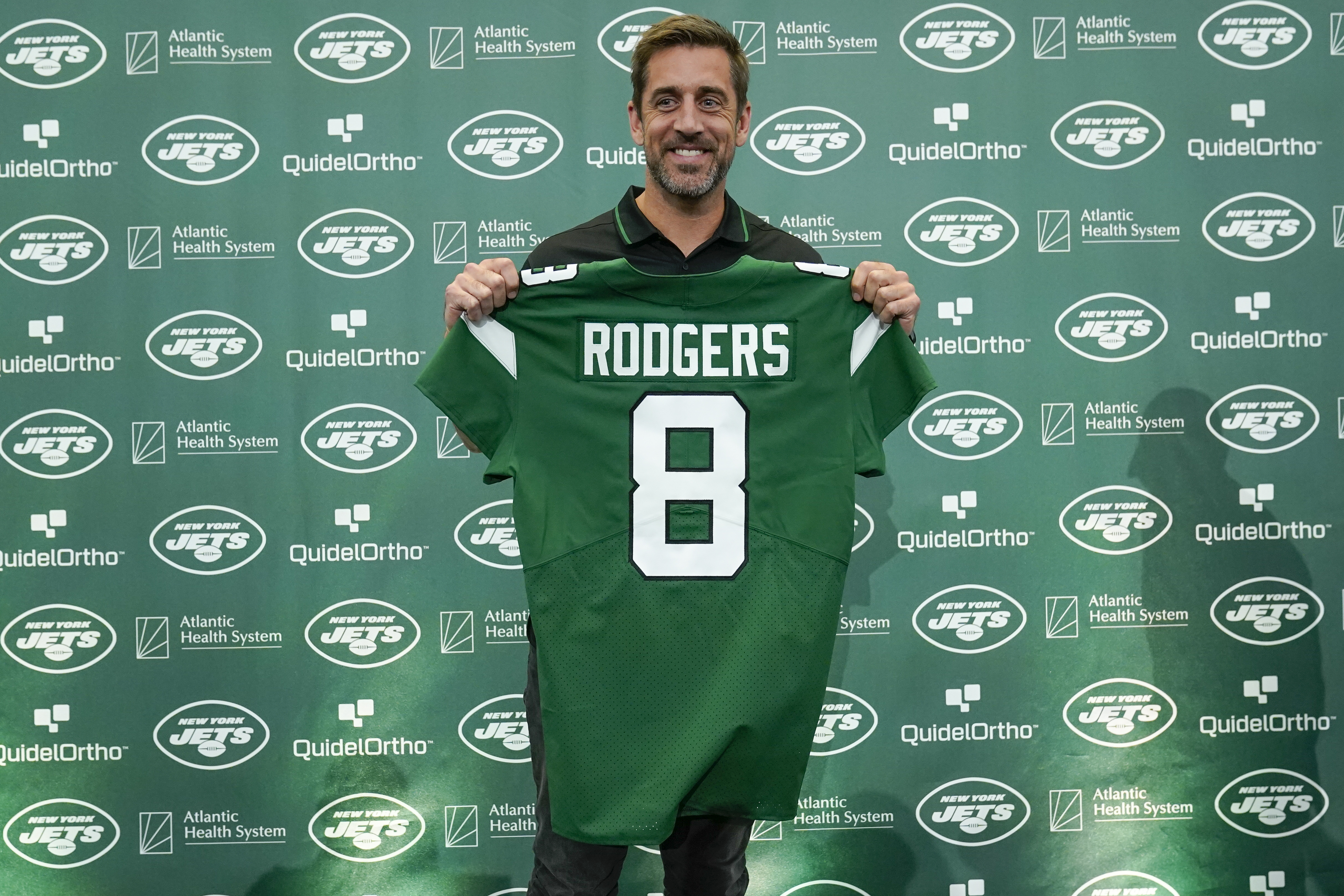 Aaron Rodgers discusses changing his NFL uniform number as he joins Jets:  '12 for the Jets is Joe Namath'