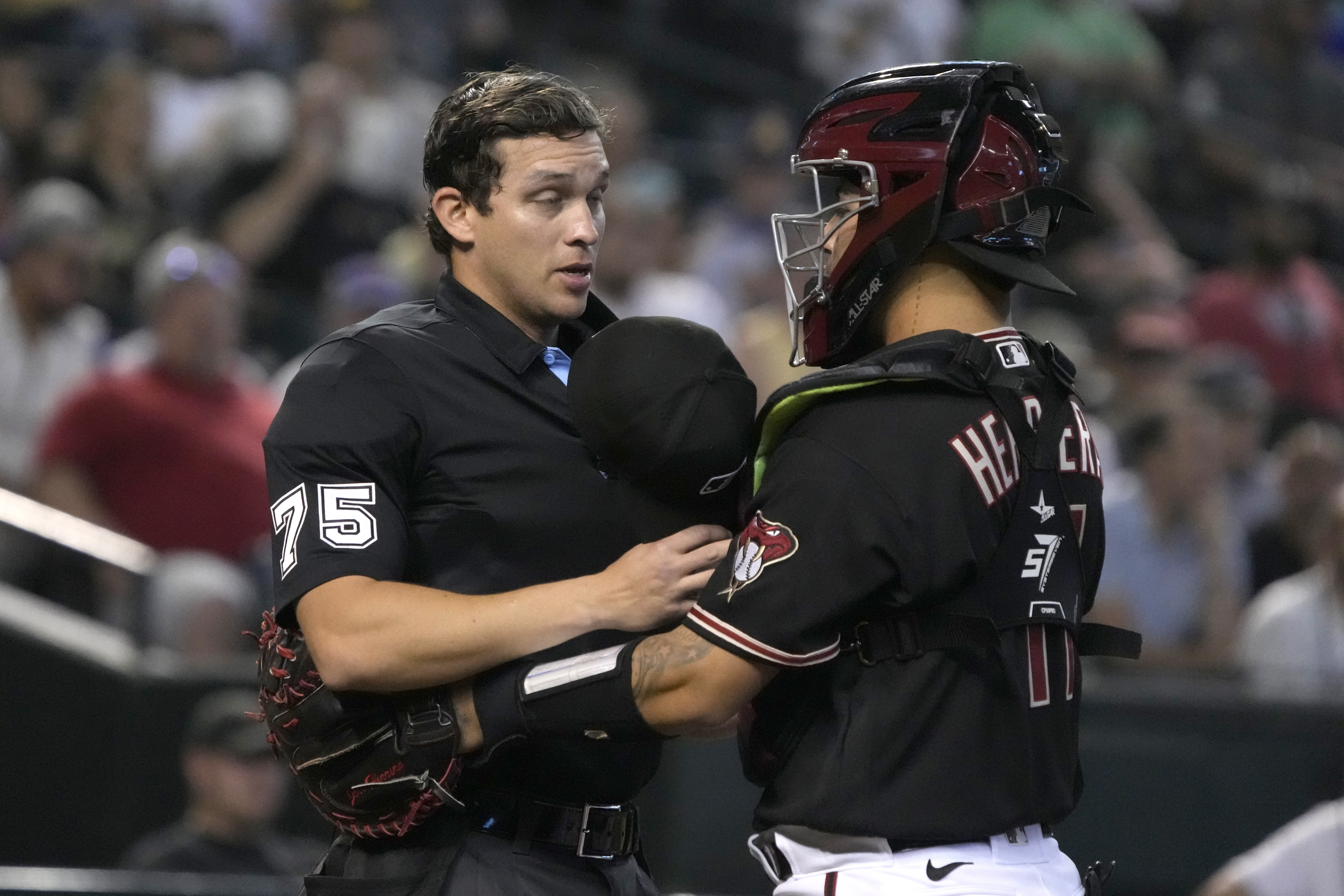 Gallen's shutout streak ends at 44 1/3, D-Backs beat Rockies