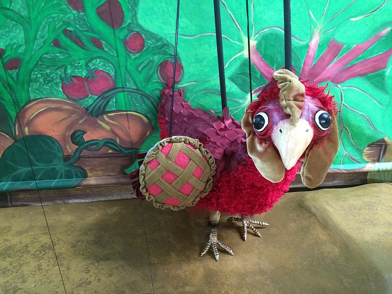 Stone Lion Puppet Theatre puts on "Little Red Hens Garden" at public libraries in Fayetteville, Springdale and Bentonville Public Library this week as part of Walton Arts Center's Artosphere: Arkansas Arts + Nature Festival.

(Special to the Democrat-Gazette)