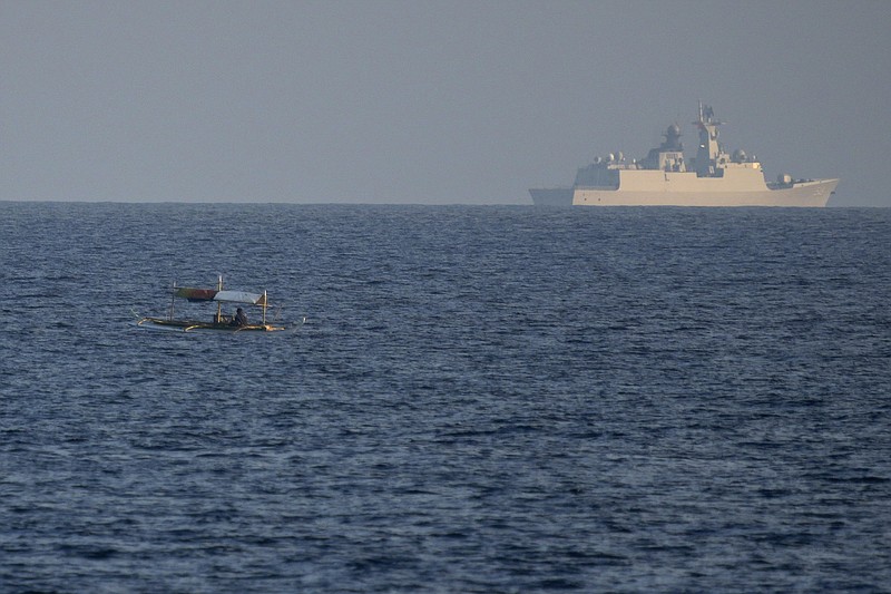 Chinese ship cuts off Philippine patrol boat | The Arkansas Democrat ...