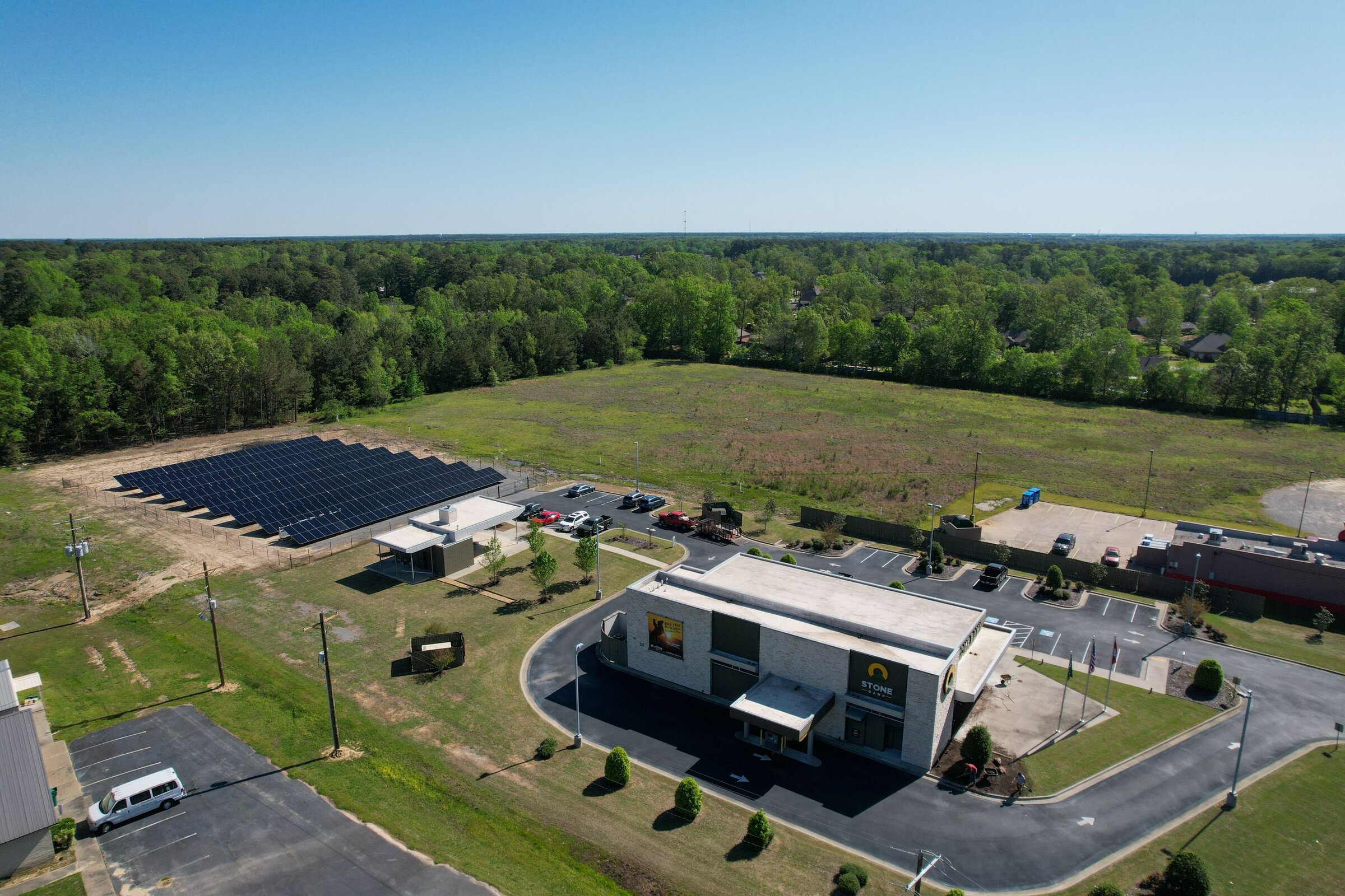 Bank’s solar array goes live in White Hall