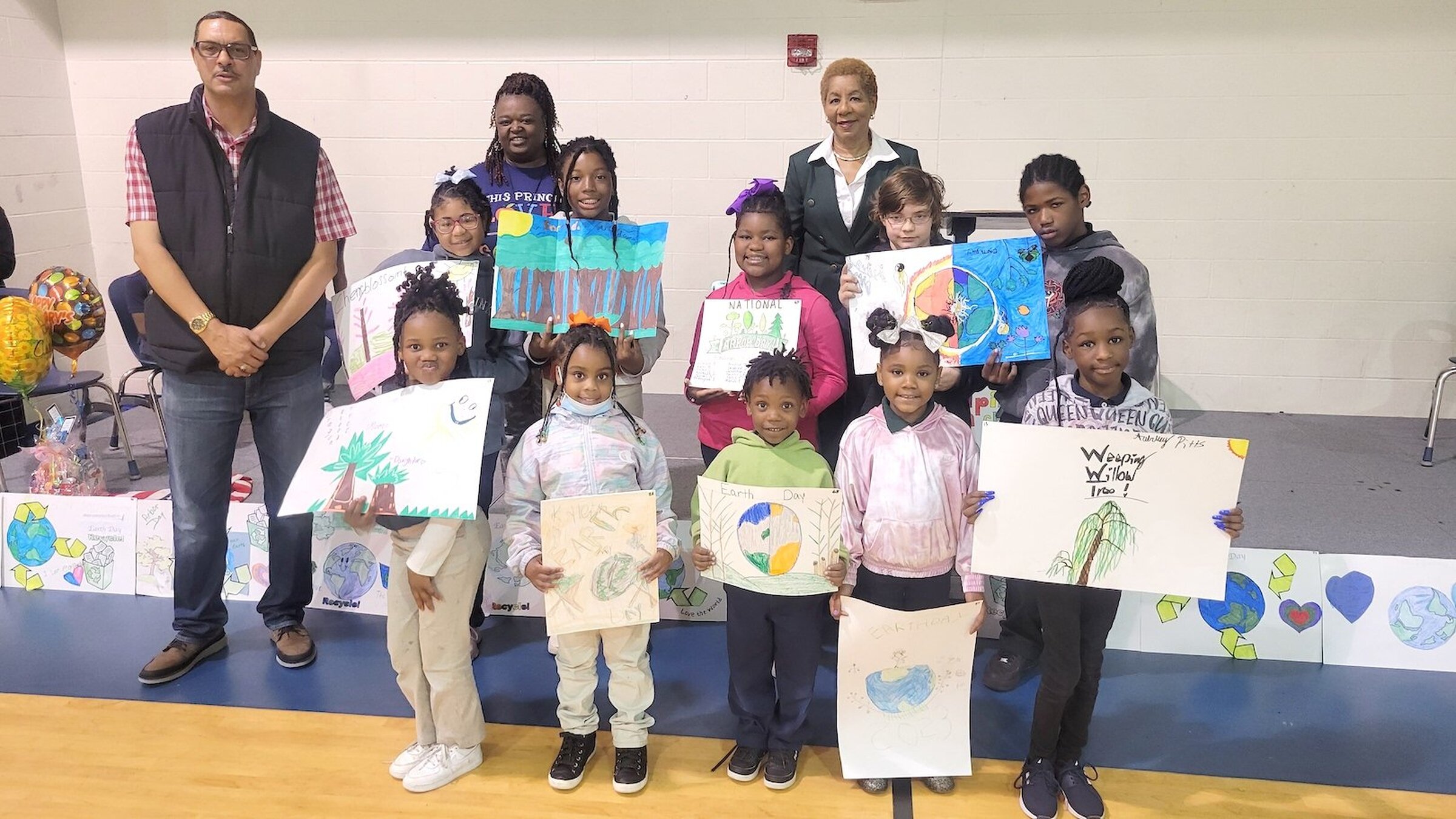 Arbor Day marked at Pine Bluff elementary