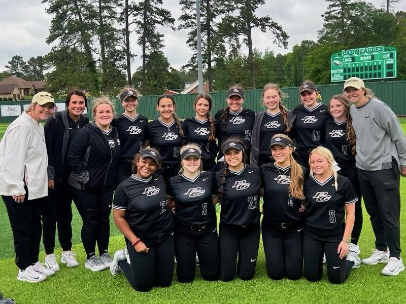 Lady Hawks sweep softball pair to win bi-district title - Vimarsana News