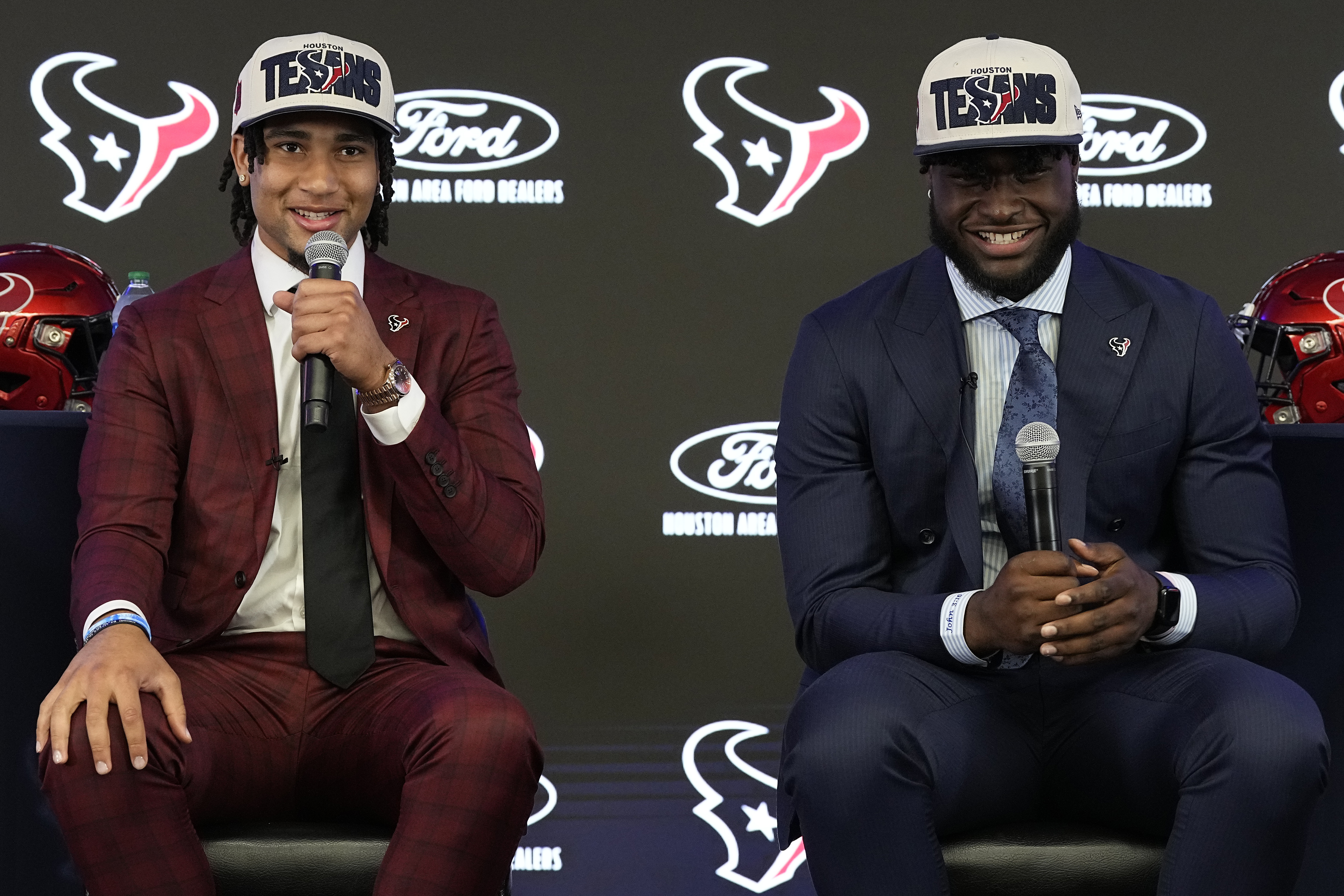 The Houston Texans started off the 2023 NFL Draft in dramatic fashion,  first selecting QB C.J. Stroud and then LB Will Anderson Jr. in  back-to-back picks.