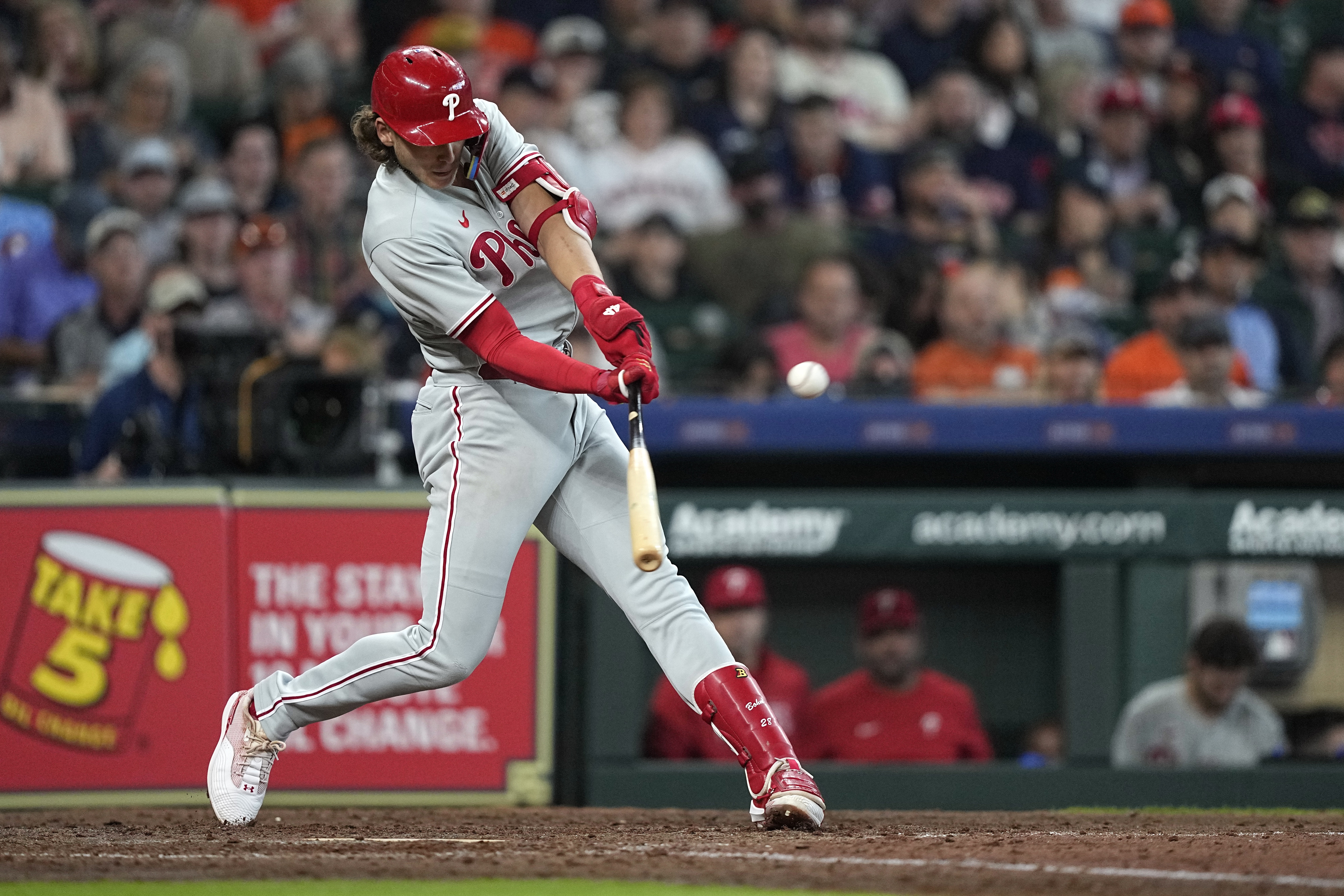 Wheeler throws 6 shutout innings, Phillies beat Astros 6-1