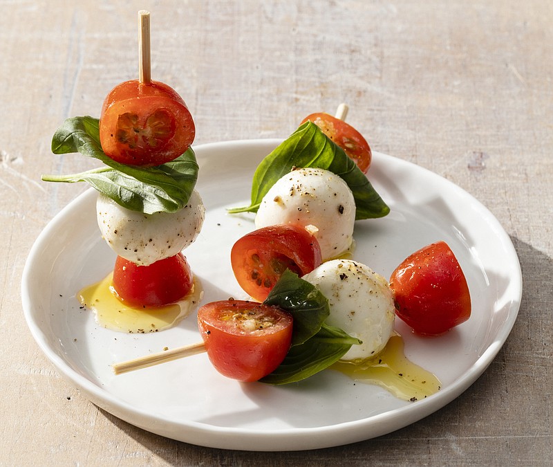 Caprese Skewers  (Americas Test Kitchen/Daniel van Ackere)