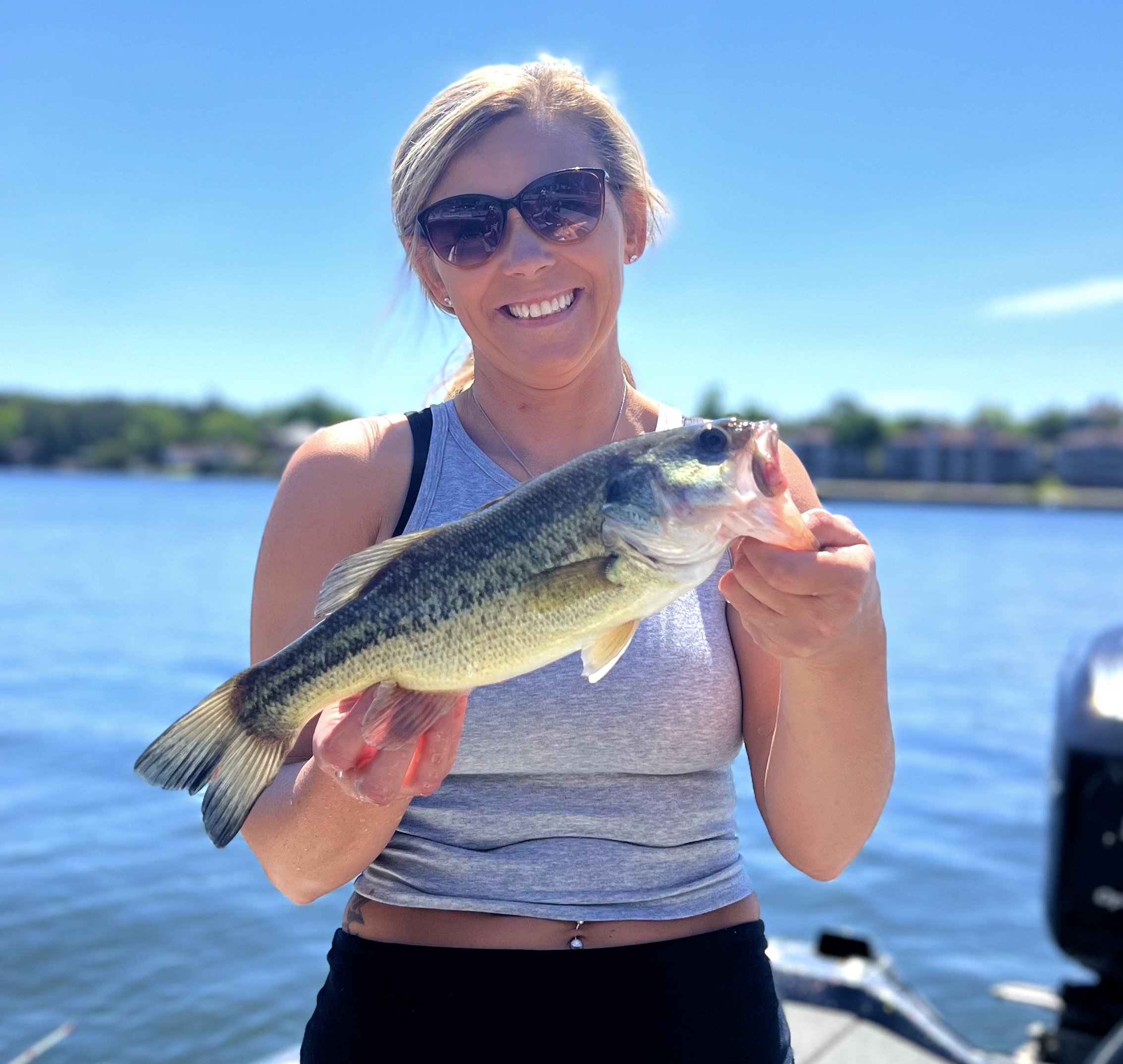 WATCH | Carlisle woman lands first catch in $100K challenge - Vimarsana News