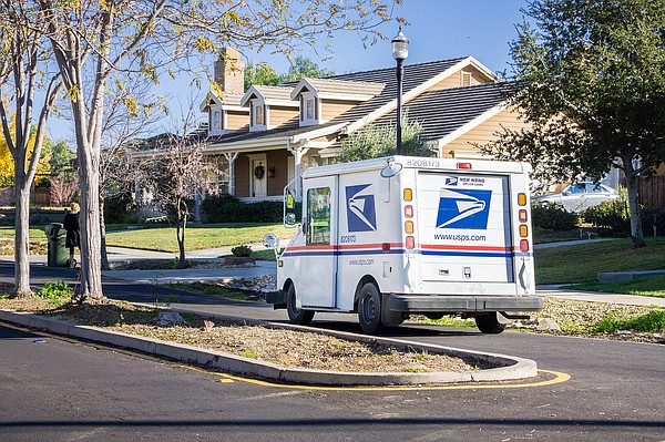 Stamp Out Hunger Mail Carrier Food Drive Saturday Texarkana Gazette   204295416 Usps Mail Truck T600 