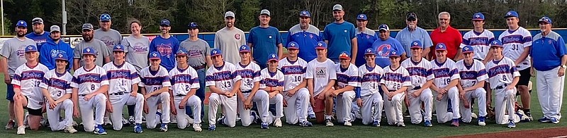 Submitted/Courtesy of Alicia Nokes
The California Pintos celebrated 30 years of baseball on April 19 against the Linn Wildcats. The Pintos defeated Linn 5-4.