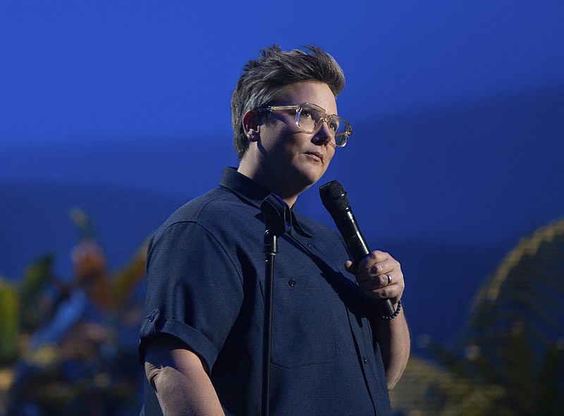 Hannah Gadsby stars in “Hannah Gadsby: Something Special,” now streaming on Netflix.

(Jess Gleeson/Netflix via AP)